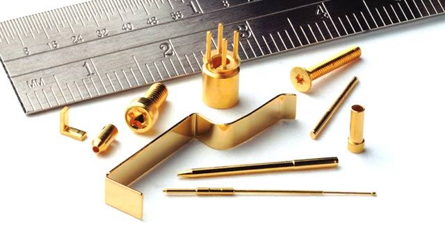 Variety of Gold Metal parts